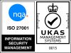 NQA ISO 27001 Logo - UKAS